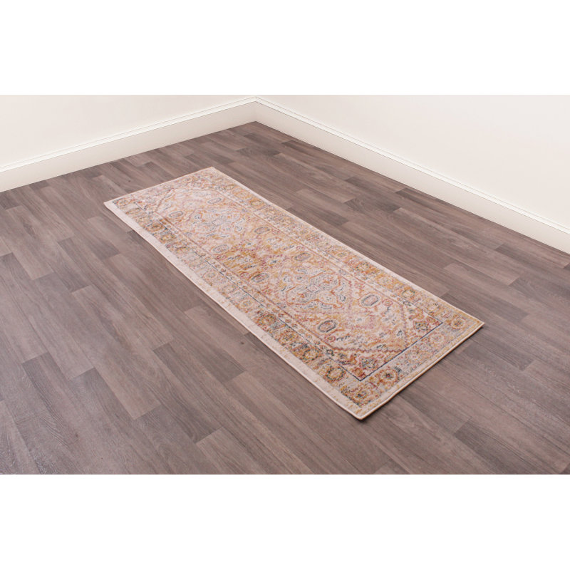 Moreno Abstract Area Rug, Runner 66 x 200cm