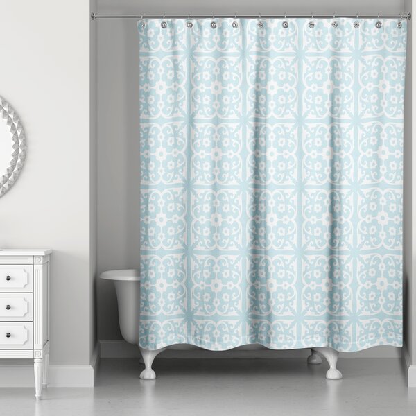 Ophelia & Co. Annalise Floral Shower Curtain | Wayfair