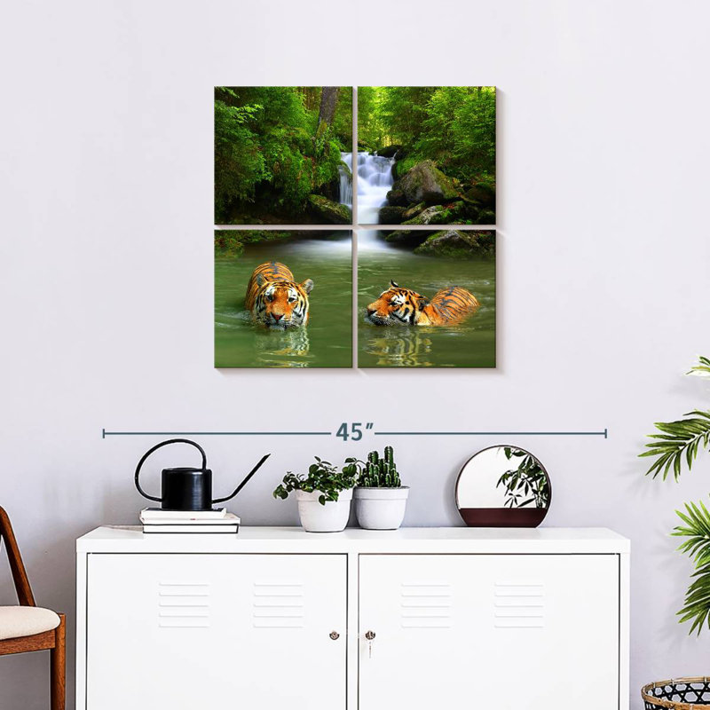 Brampt Tigers, 26" H x 26" W