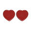 Figural Heart Salt & Pepper Shaker Set-1979299287