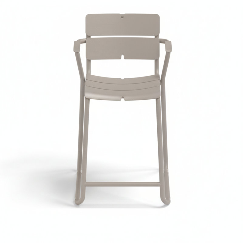 Tabouret Corail, Gris