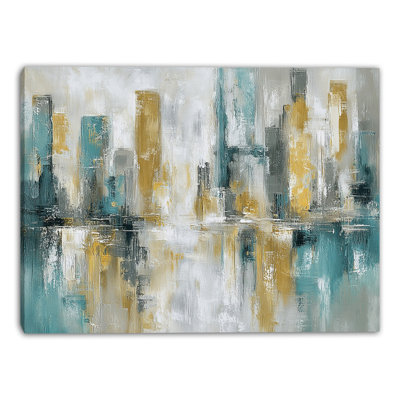 «Tall Towers Reflection», art mural sur toile
