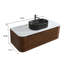 Meuble-lavabo aux courbes naturelles avec porte-serviettes intégré-1270298414