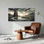 Art mural sur toile bleu sarcelle et doré-133470120