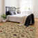 Ottohome Non-Slip Floral Area Rug For Living Room, Hallway, Entryway Rug, Beige