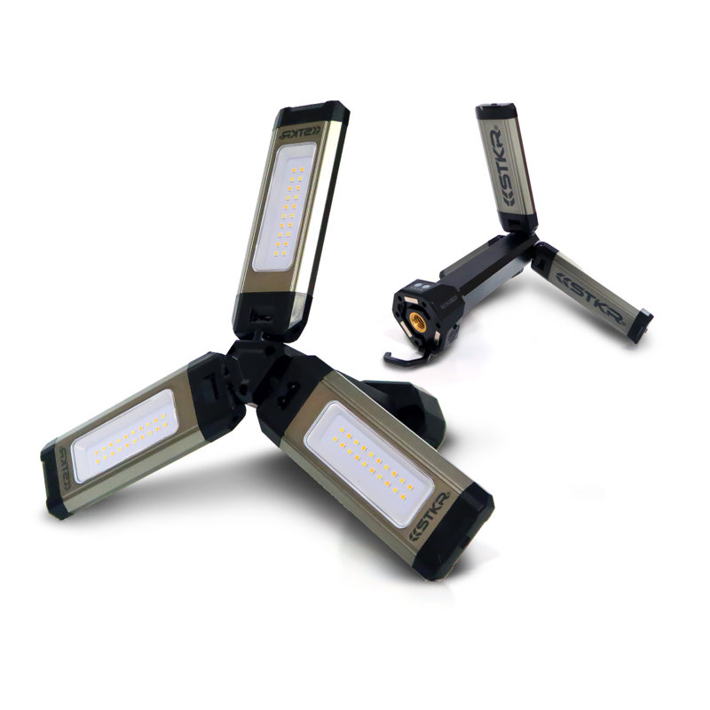 Battery Powered Work Light, 56" H x 21.5" W x 21.5" D