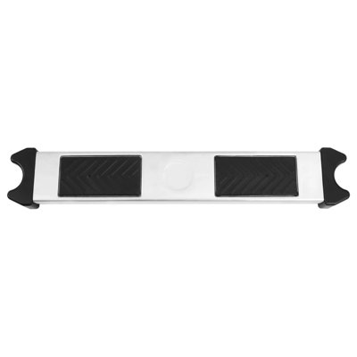 Vidaxl Pool Ladder Step Silver And Black 304 Stainless Steel, Plastic