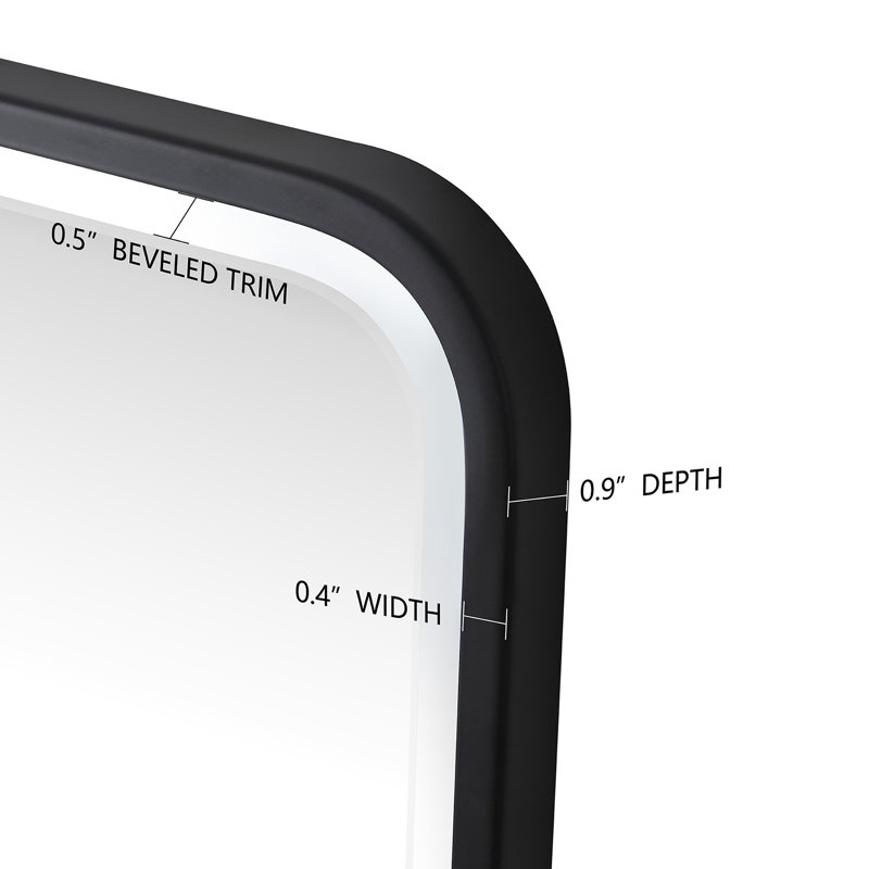 Miroir de salle de bain Arloine, 20 po x 40 po