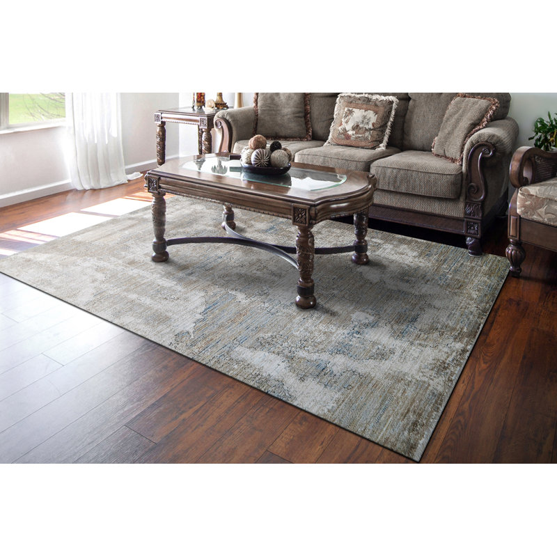 TREVI 13253-189 CREAM/BEIGE, Rectangle 6'7" x 9'10"