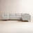 Clifford 4-Piece Upholstered Custom Sectional-85420585-85420586