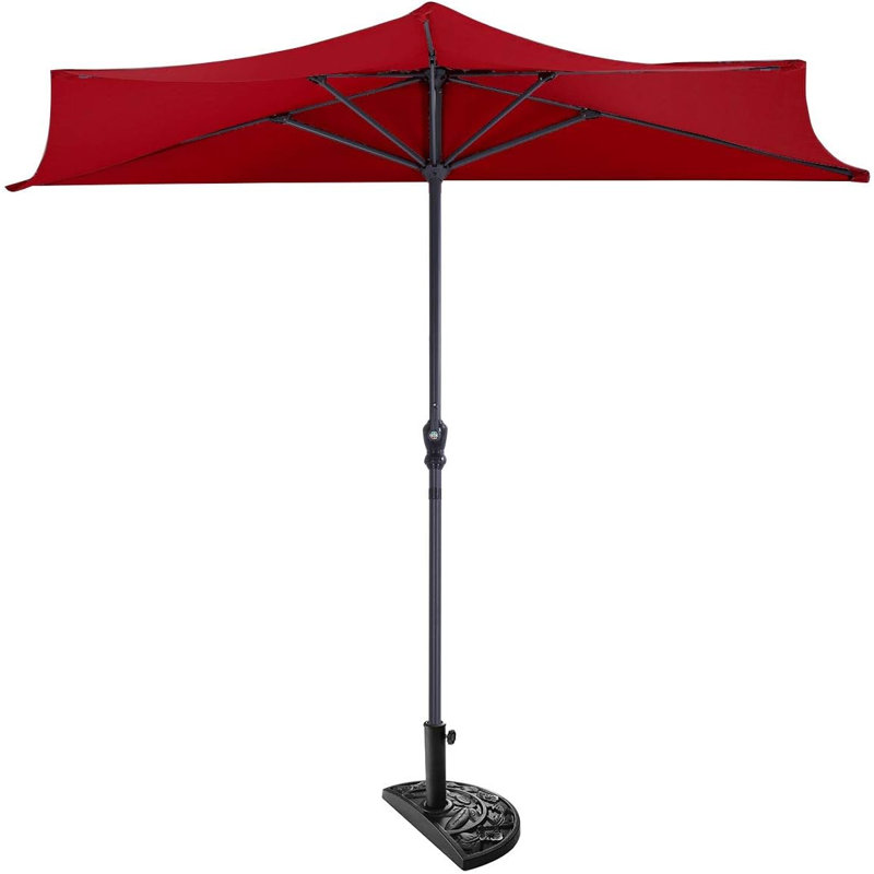 Parasol de 6 po Dewart, Rouge
