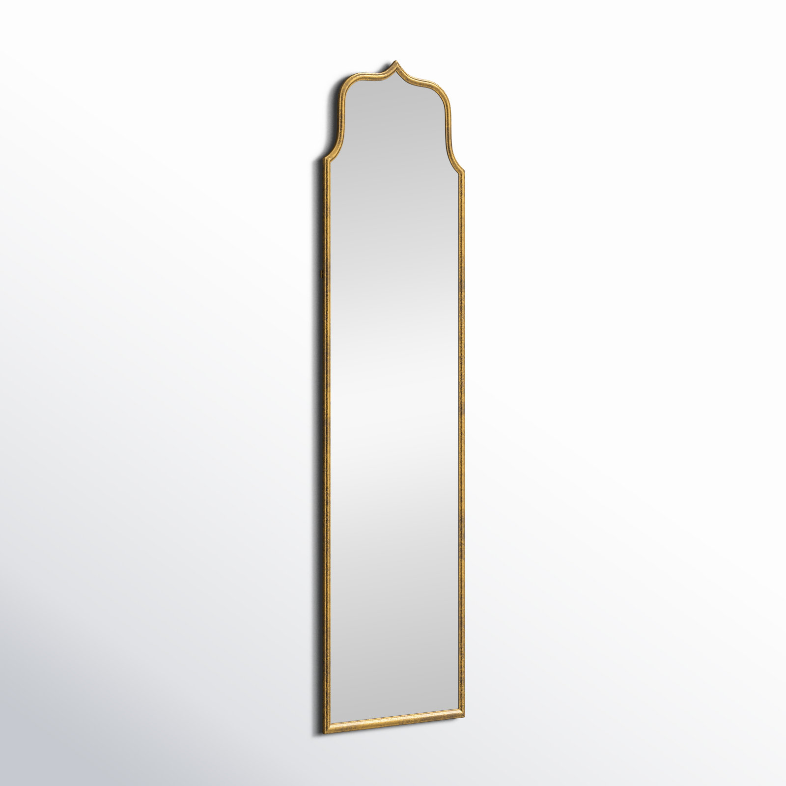 Devyn - Metal Framed Wall Mirror, 70.1" x 17.7", Gold