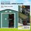 11 ft. W x 13 ft. D Metal Garden Shed-193380340
