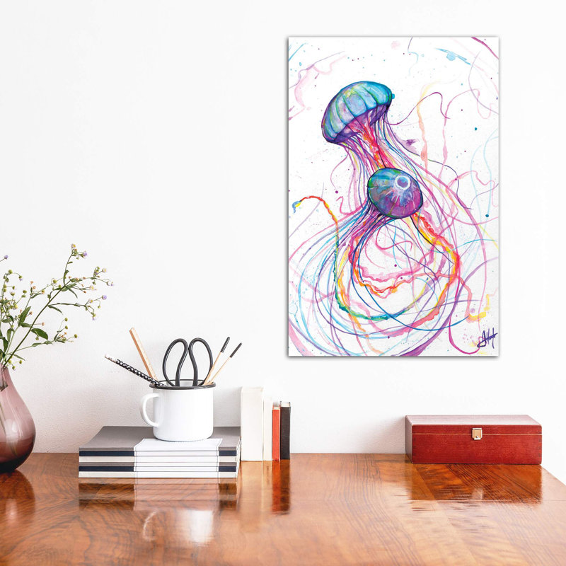Art You You Jelly, Toile tendue, H 12 po x l 8 po x P 0,75 po