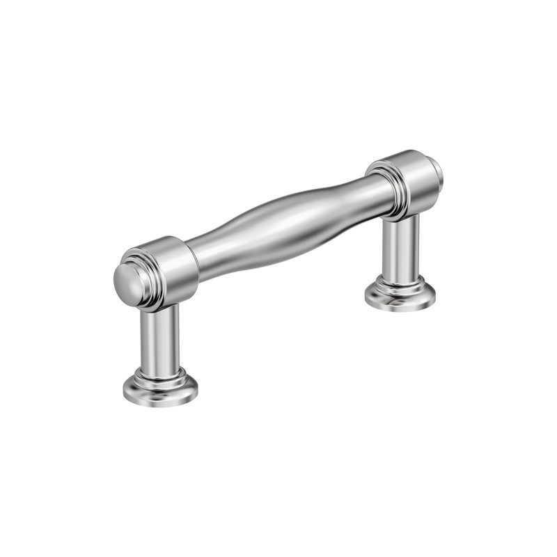 Poignée d'électroménager Enlivité, Chrome poli, 3"