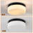 12-inch Modern 24w Led Flush Mount Ceiling Light – Recessed Surface Fixture For Bathroom, Laundry, Bedroom & Hallway-239051354