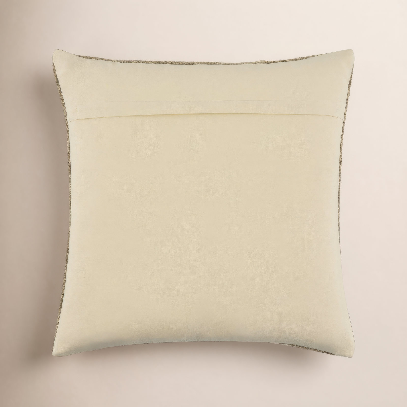 Jundah Accent Pillow, Light Brown, Square 22", Polyester