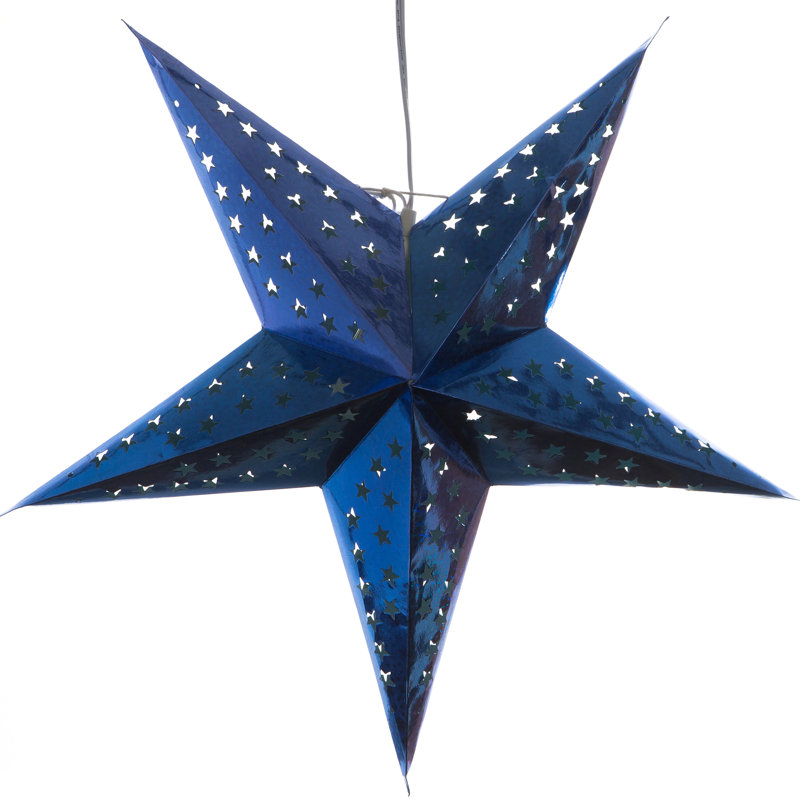 Luminaire suspendu Stoke Bishop, Bleu