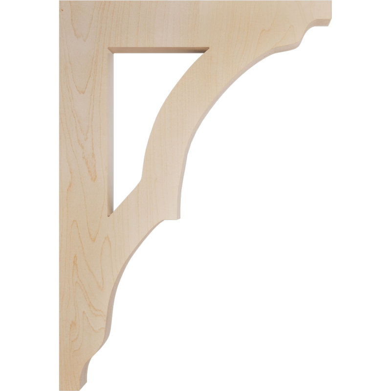 Support en bois Avila, Érable, H 10,5 po x l 1,75 po x P 7,5 po