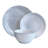 12 Piece Stoneware Dinnerware Set - Service for 4