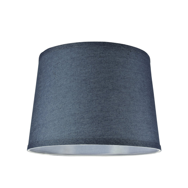10'' H Denim Fabric Empire Lamp Shade