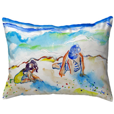  Housse et insert de coussin rectangulaire d'extérieur Play in Sand