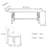 Vintage solid wood creative dining table set-106375014