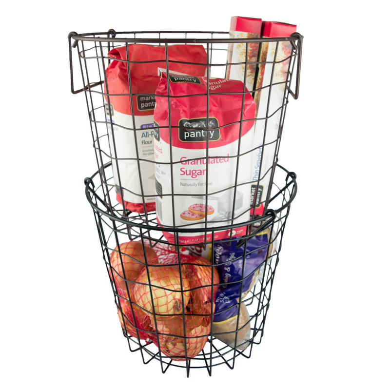 Rebrilliant Ohagan Decorative Basket, Black