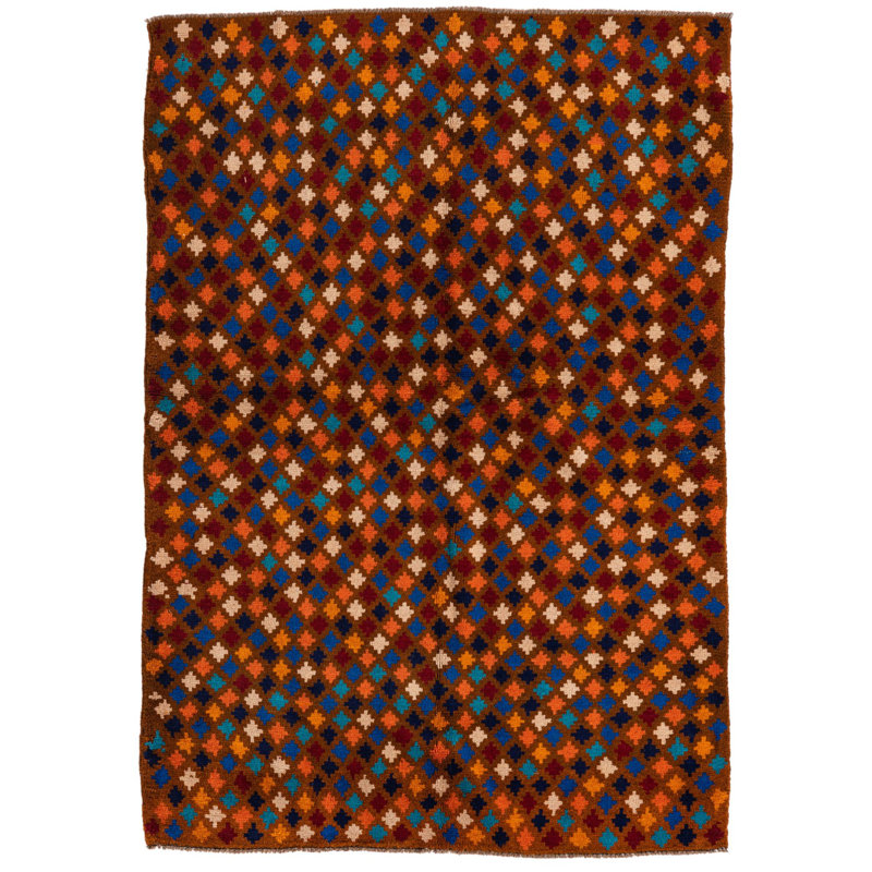 Tapis orange Nunez