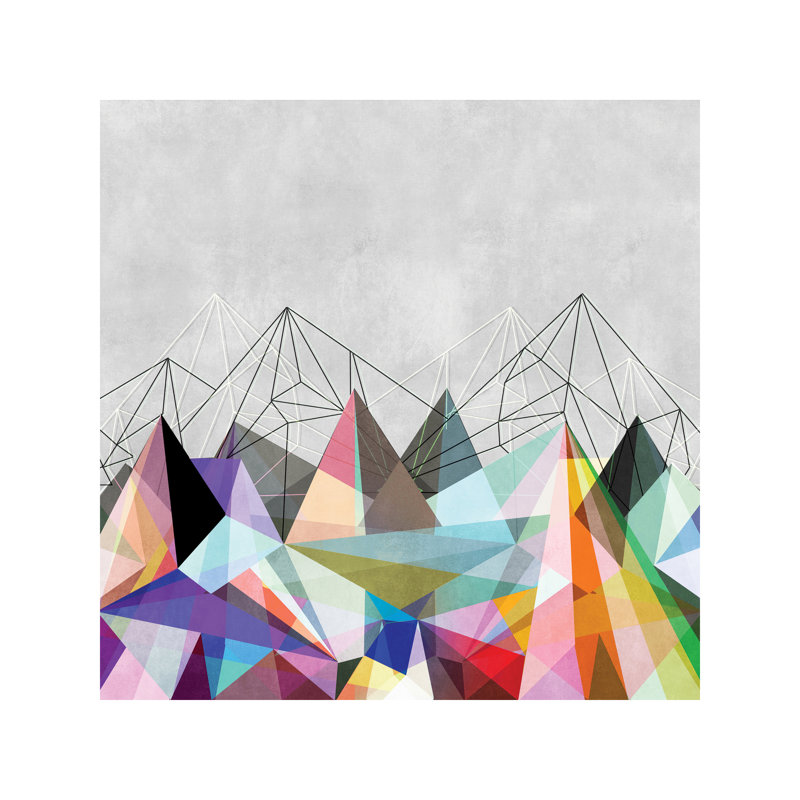 Mareike Böhmer - Print on Canvas, No Frame, 45.72 cm H x 45.72 cm W x 1.91 cm D