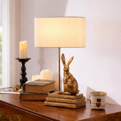 Rabbit Regal Table Lamp - Gold