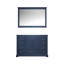 Meuble-lavabo simple avec comptoir en quartz et miroir Rich-2129100028