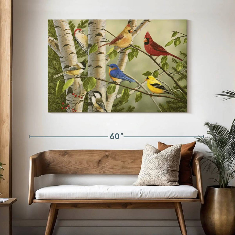 Brampt Summer Friends, 32" H x 48" W