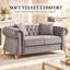 Causeuse Chesterfield Chisholm 58,5 po-952062338