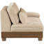 Fauteuil modulaire revêtu de tissu en chenille Turin-122059822-122059827