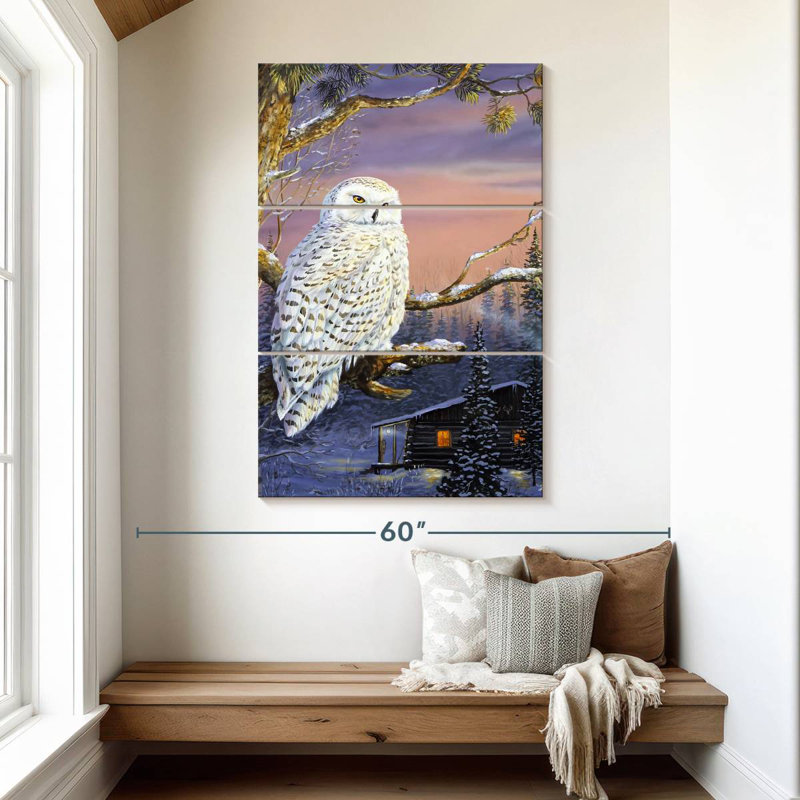 Brampt Dawn's Outpost, 50" H x 32" W
