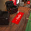 Tapis rouge antidérapant Coca-Cola-137130143