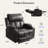 Pu Leather Power Lift Recliner Chair For Elderly, With Massage & Heat, Cup Holders, Side Pockets-706378491-682351745