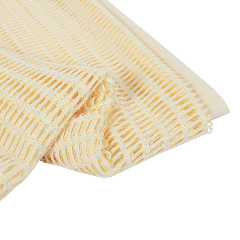 Panneau de rideau semi-transparent en polyester Tyshiana