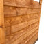 Powersheds Timber Overlap Windowless Pent Garden Shed