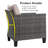 Harbin 7-Person Wicker/Rattan Patio Conversation Set With Cushions With Fire Pit-1683294845