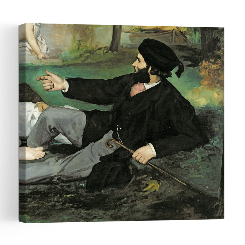 " Dejeuner Sur L'Herbe , 1863 Impressionist Abstract Contemporary Fruit Portrait Wall Art Print " by Edouard Manet Print