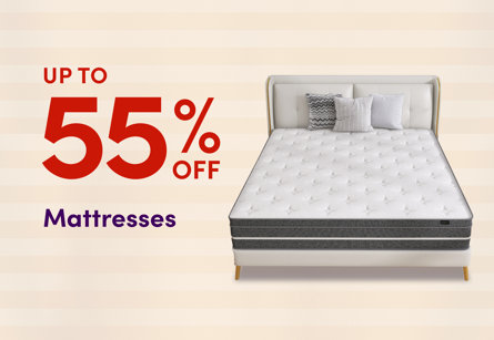 Up to 55% off Mattresses