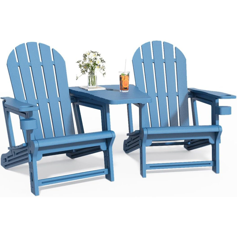 Ensemble de 2 chaises Adirondack