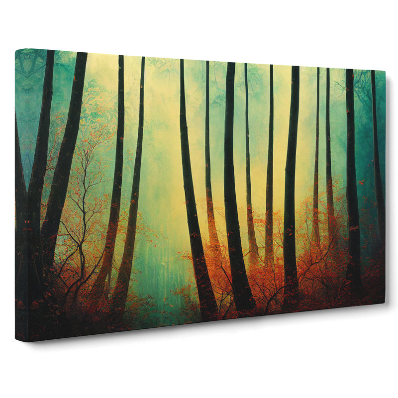 A Mesmerising Forest - Wrapped Canvas, 50cm H x 76cm W x 3cm D