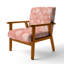 Fauteuil d'appoint Coastal Coastal - coquillage blanc-78775487