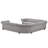 Huskins Upholstered U-Shaped Sectional Symmetrical-1210135071