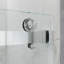 Porte de douche à double coulissement lisse sans cadre avec verre givré de 3/8 po (10 mm) Opal Mirage MCOCOD l 56-61 "x H 79"-116205620