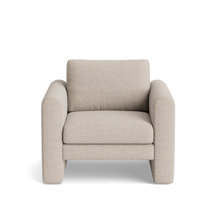 Knox Accent Chair, Performance Weave - Natural
