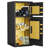 Fireproof Waterproof Double-Door Safe with Coin Slot & Hidden Code, 7.0 Cubic Feet